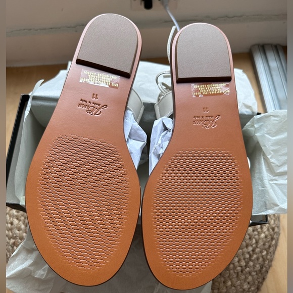 Sorrento lace-up gladiator sandals in leather US 11 - Picture 5 of 5